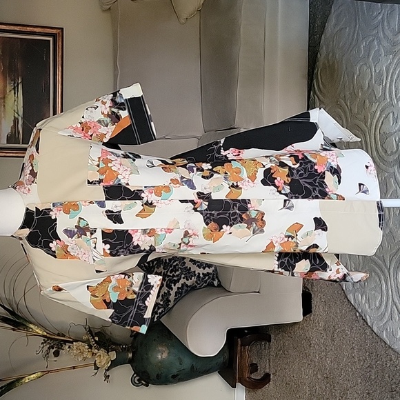 3.1 Phillip Lim For Target  Floral Print Shirt Dress - Picture 1 of 11